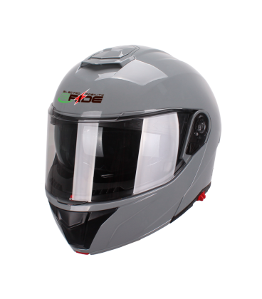 E-RIDE IRIS ΚΡΑΝΟΣ FULL FACE ΓΚΡΙ