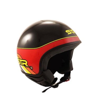 STR RETRO ΚΡΑΝΟΣ ΑΝΟΙΧΤΟ ΜΑΥΡΟ ΚΟΚΚΙΝΟ